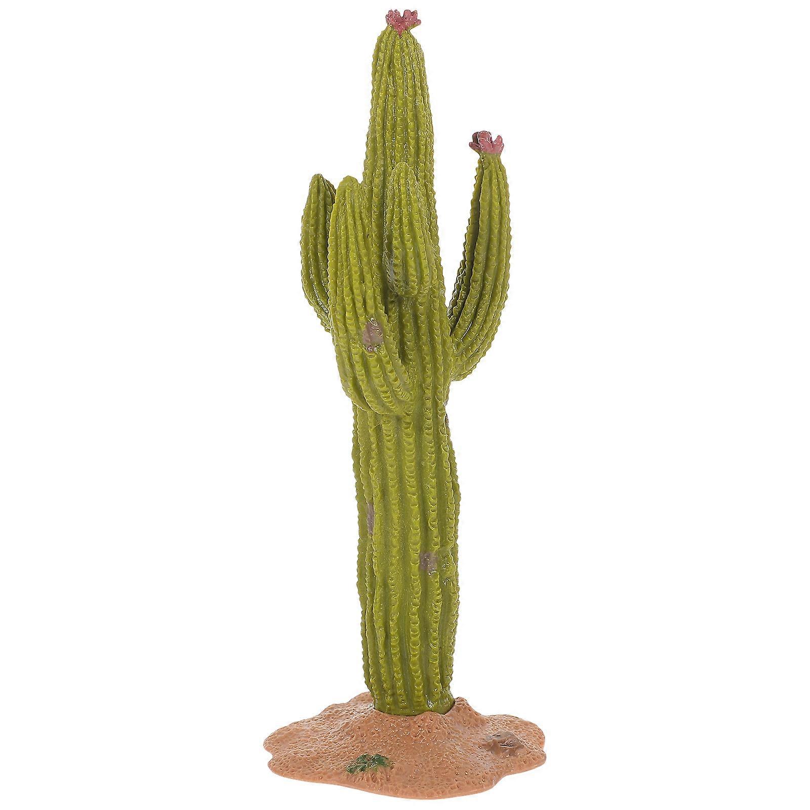 Artificial Cactus Ornaments for Garden Decoration 4Pcs Plastic Simulation Plants