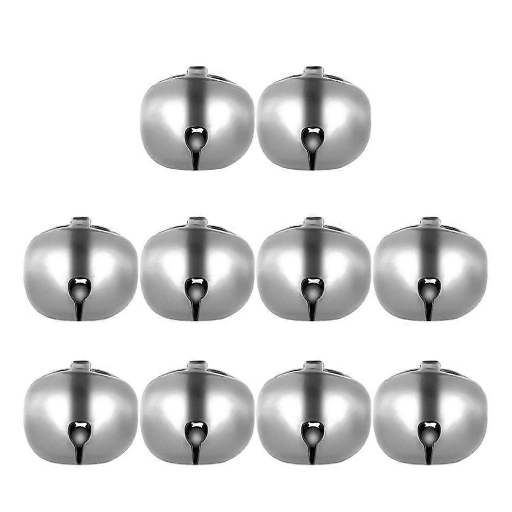 200Pcs Silver Xmas Bell Decorations for Hanging Holiday Pendants