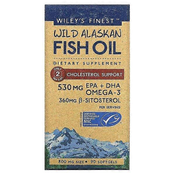 Wiley's Finest, Cholesterol Support, 90 Softgels