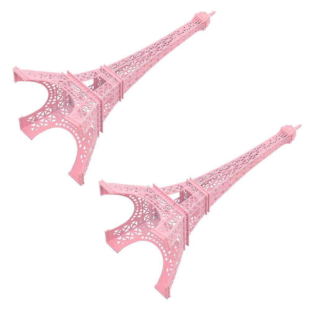 French-Inspired Decor Eiffel Tower Statue for Decoration 6Pcs Metal