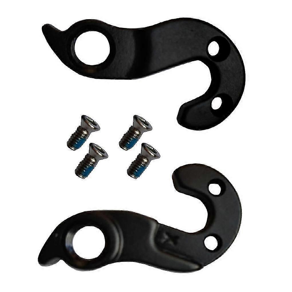 2 Pieces Tail Hook Aluminum Alloy Rear Clasp Replacing Part Derailleur