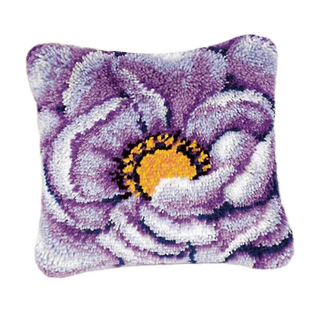 Crochet Hooks Latch Hook Tool Colorful Flowers 25-26