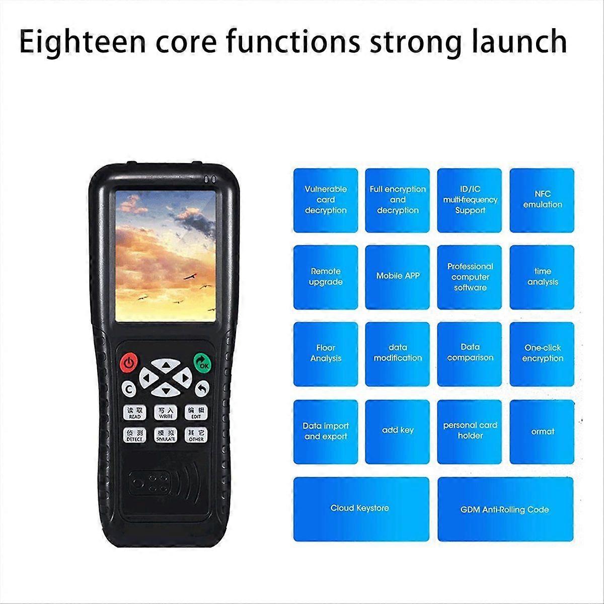 RFID ID Duplicator Copier Decode Function Smart Card Key Machine