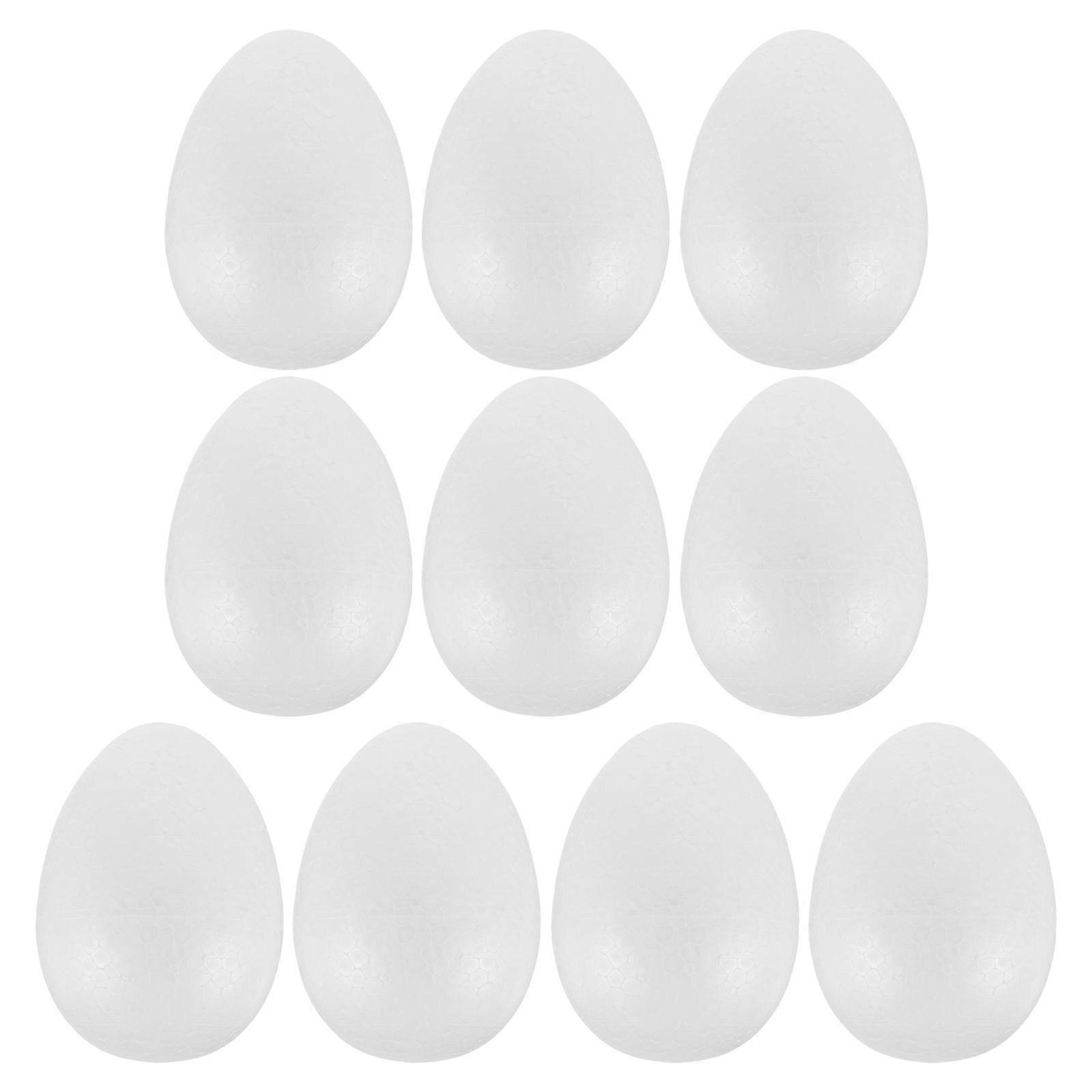 10 قطع DIY نماذج رغوة على شكل بيضة نماذج DIY اللوحة نماذج رغوة شكل البيض