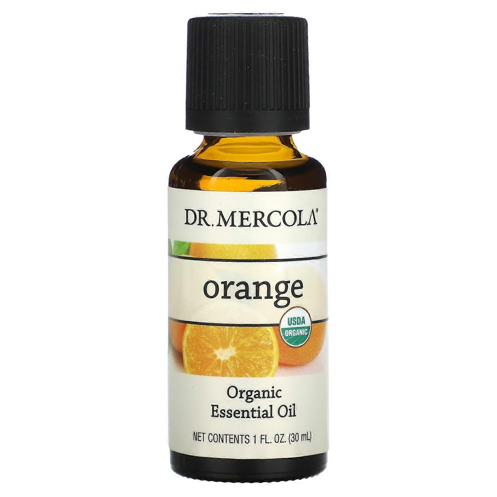 Organic Essential Oil, Orange, 1 fl oz (30 ml )