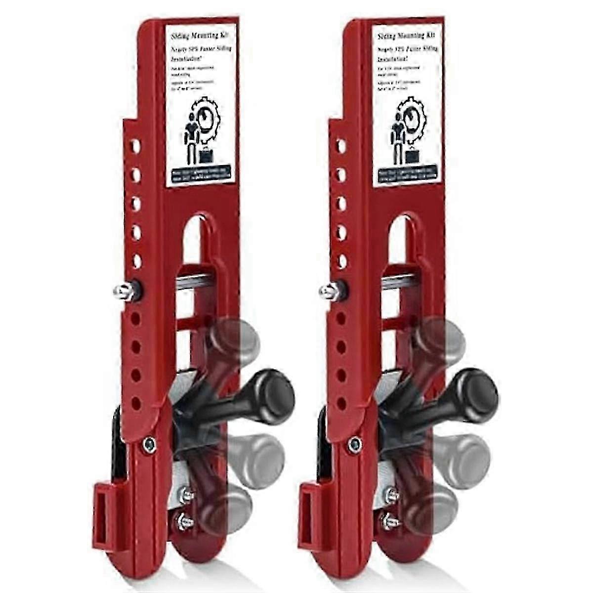 2pcs Siding Installation Tools for 5/16Inch Fiber Cement Siding, Siding Mounting Kit with Adjustable 25-26