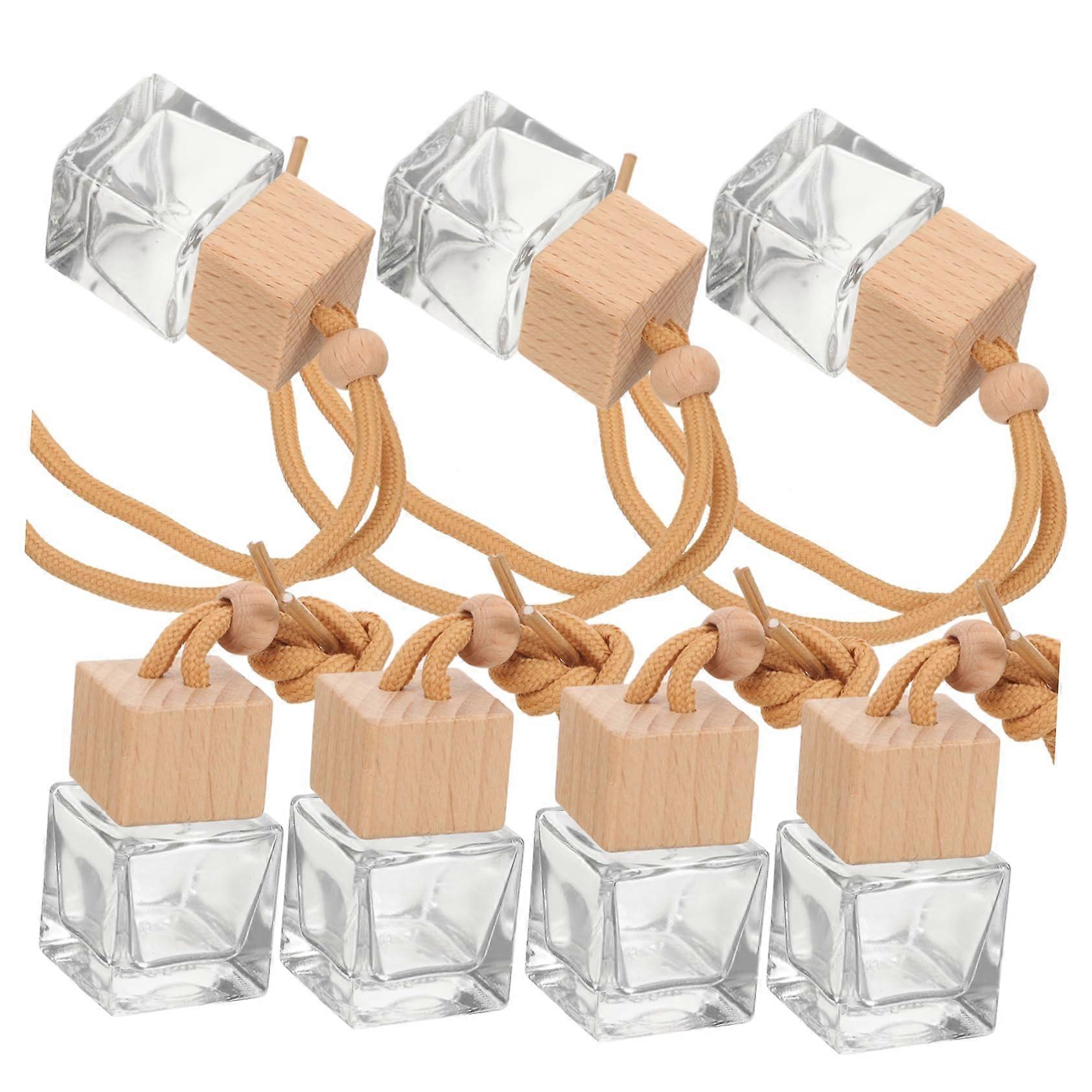 Travel Bottles 10pcs Car Perfume Bottles Set For Essential Oils, Car Diffuser Pendants