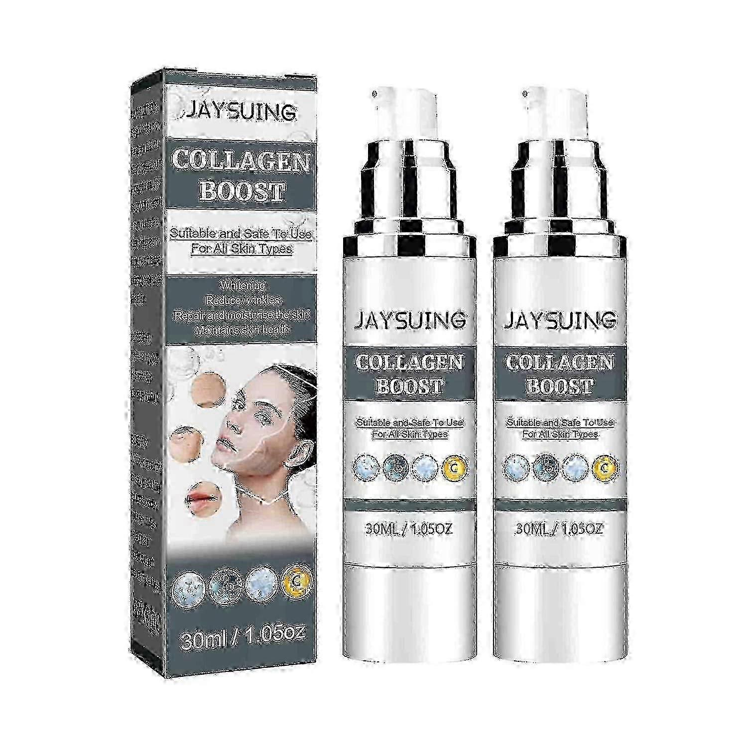Jaysuing Collagen Anti-aging Serums, Wrinkle Removing And Whitening Essence, Locks In Moisture, Eliminates Wrinkles, Brightens Skin (3pc) Tw -36375609