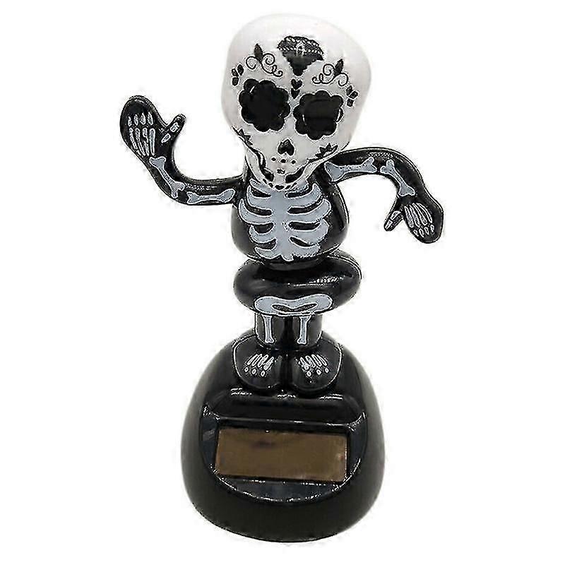 Solar Toy Car Decoration Powered Dancing Halloween Swinging Animated Bobble Dancer