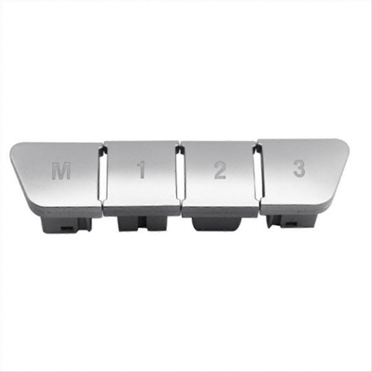 Car Front Left Seat Memory Control Buttons Switch for Benz Silver