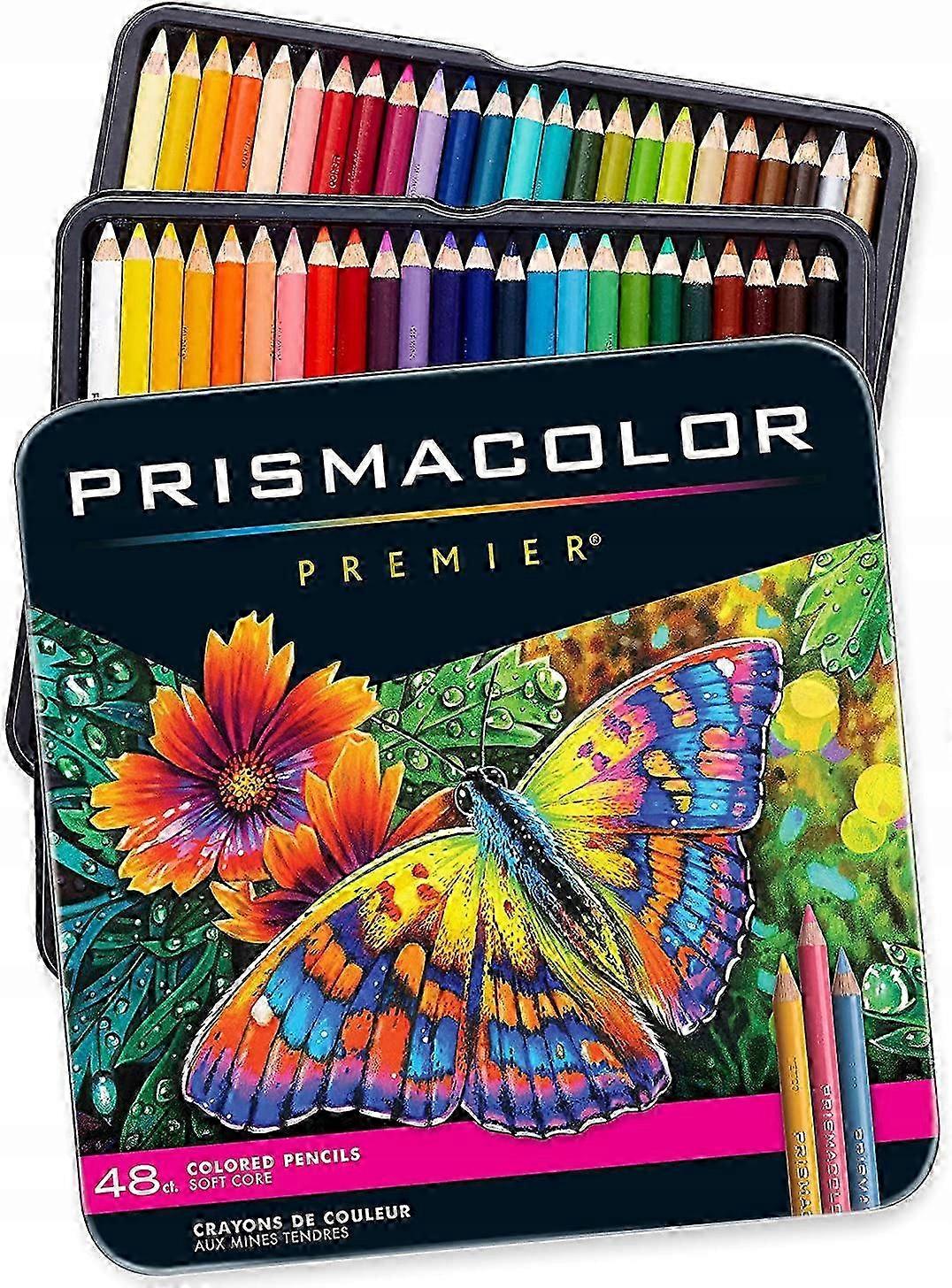 Set Of Premier Soft Crayons - Prismacolor - 48 Colors