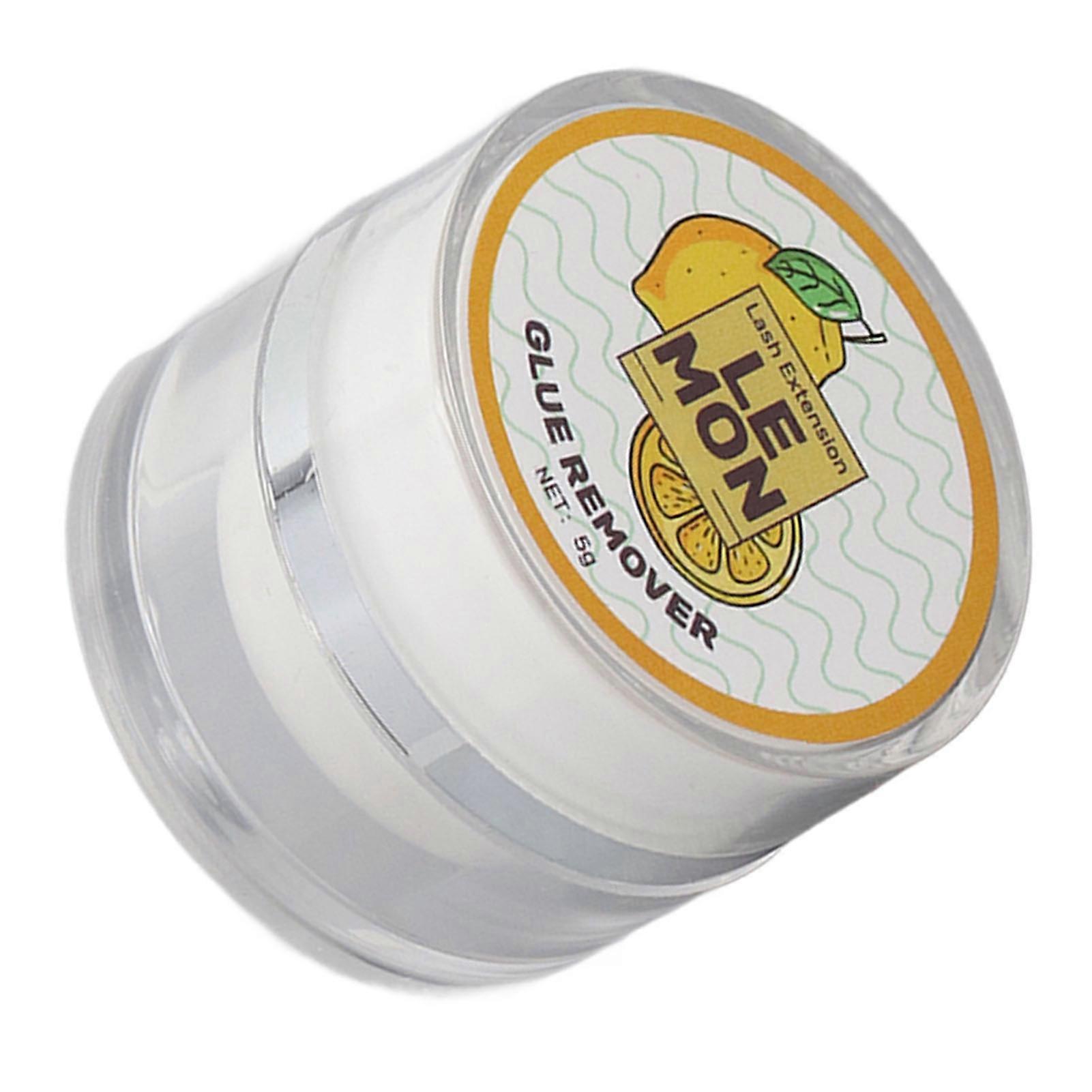 5g Eyelash Remover Cream Fast False Eyelash Removing Cream for Lash Extension Salon Yellow 