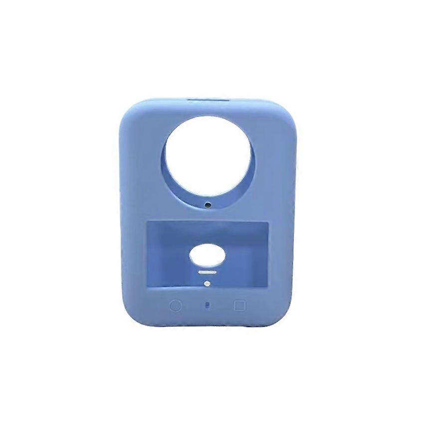 Waterproof Dust-proof Silicone Case for DJI Osmo 360 - Panoramic Camera Body Protector (Blue)