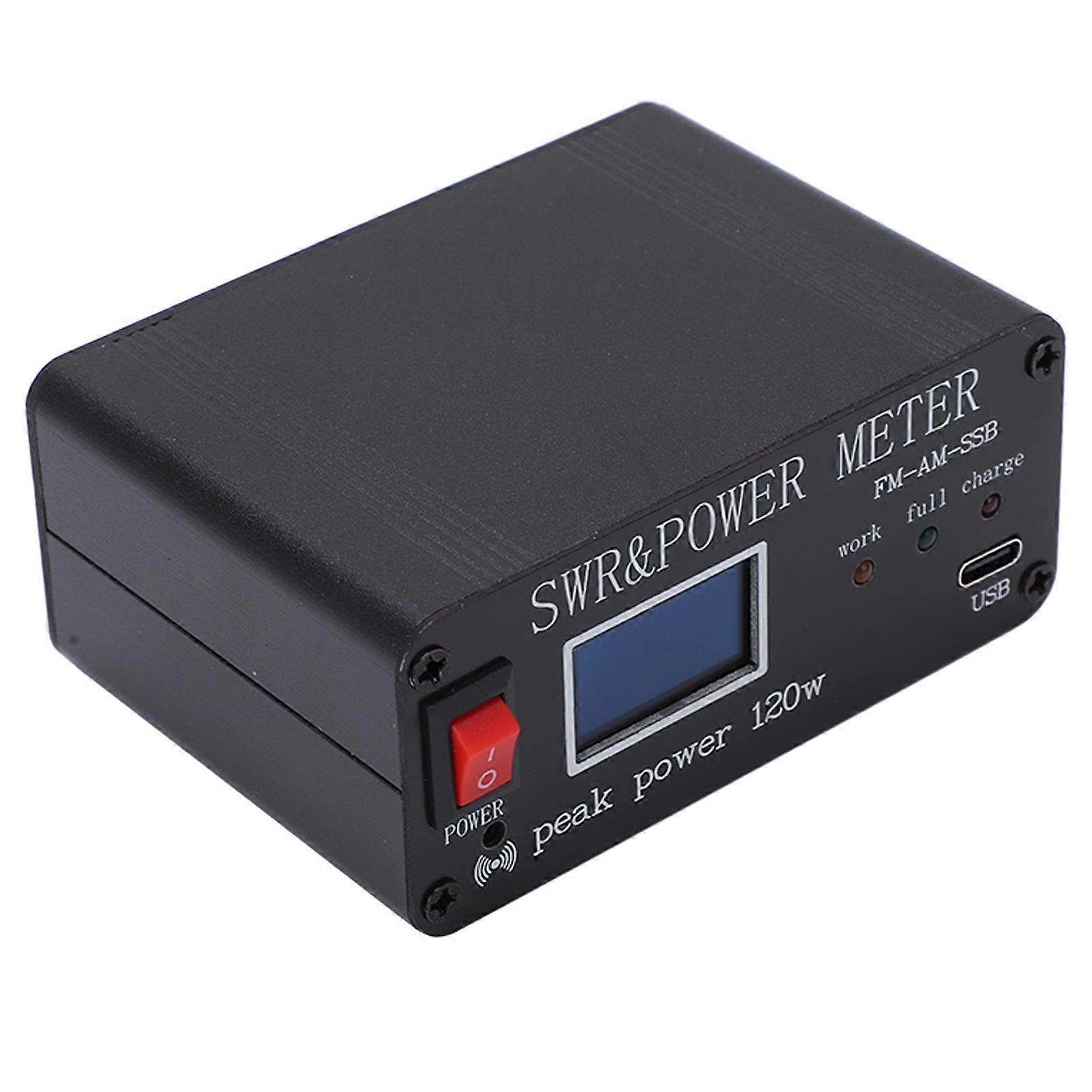 Shortwave Power Standing Wavemeter SWR and Power Meter Standing Wavemeter Aluminum Alloy