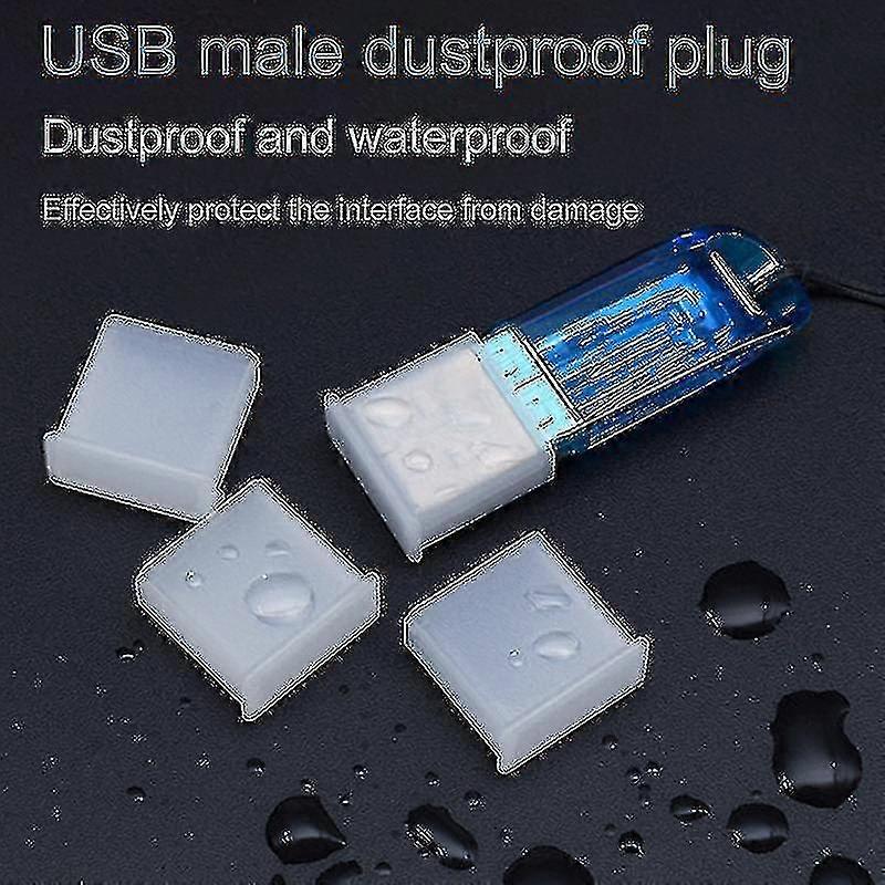 Funda USB Protector Antipolvo Pe Mini Usb-a Funda Protectora para Disco U