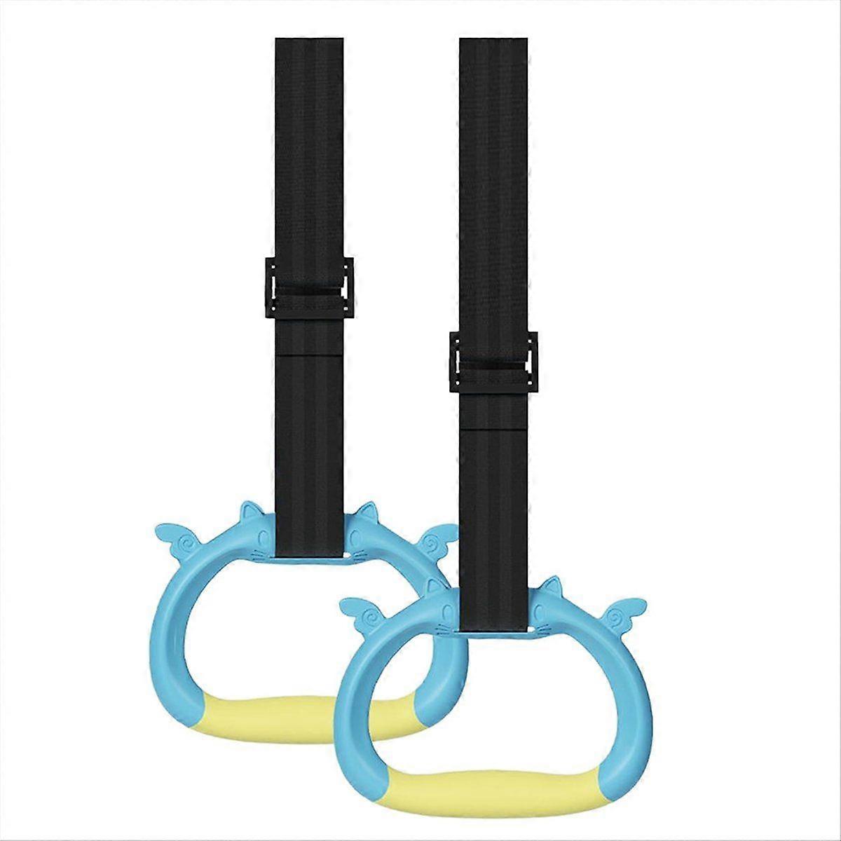 Pulling Rings for Physical Training,Children' Gym Equipment,Children'S Adjustable Strap Strength Tr
