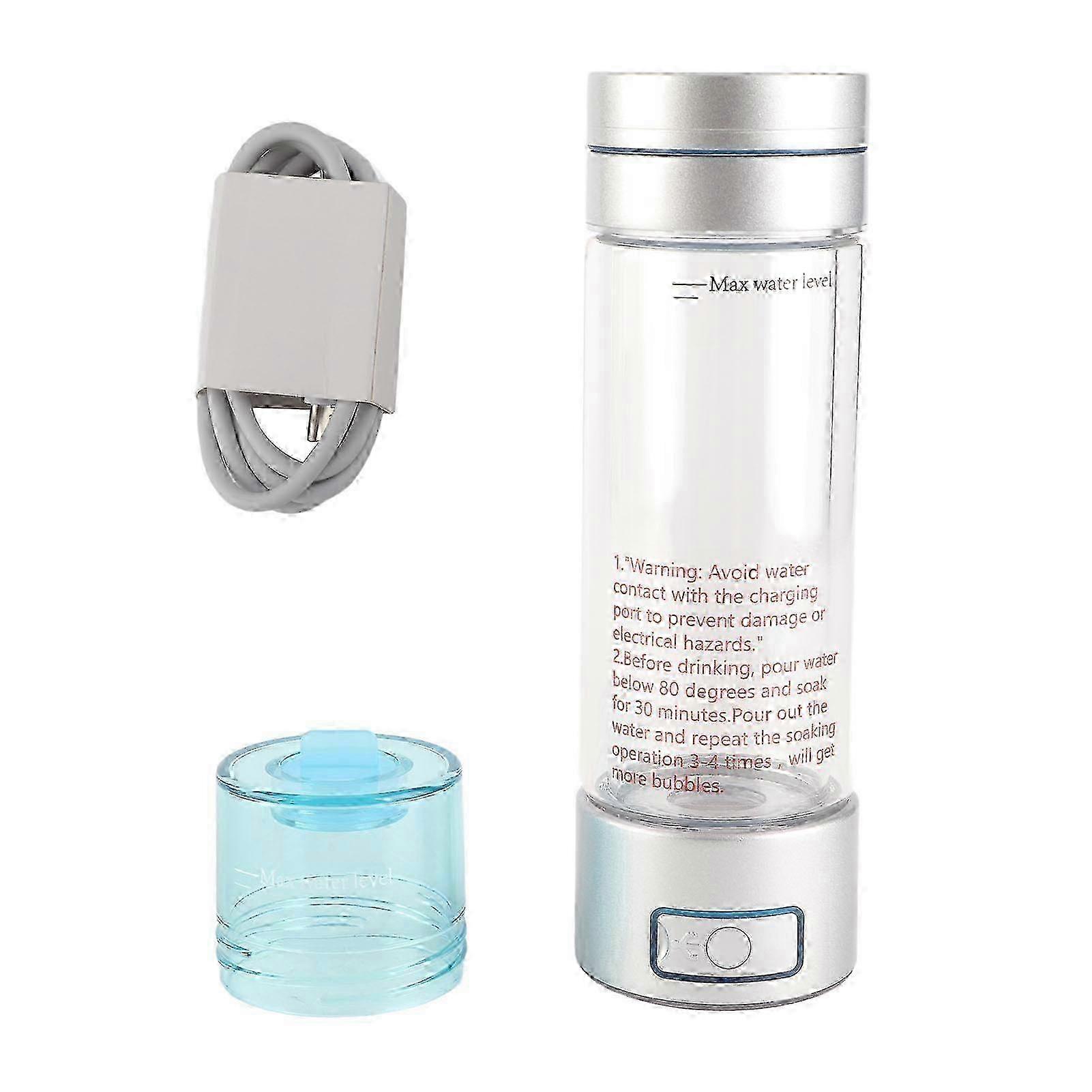 5V Bottle 260ML Capacity 2000‑9000ppb Rechargeable Portable Hydrogen Water Generator Machine with N117 Ion Membrane 2025