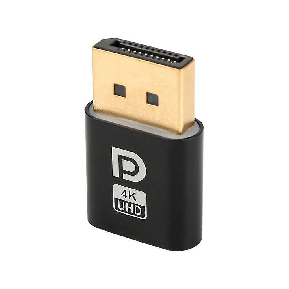 4K Displayport Dummy Plug DP Display Adapter EDID Headless Ghost Emulator Desktop Accessories for PC