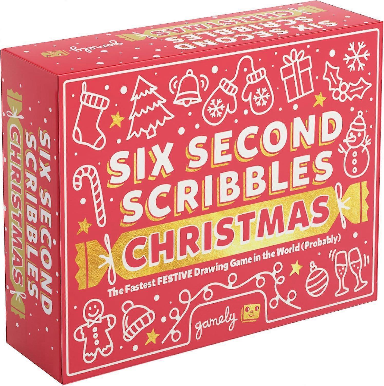 Six Second Scribbles Xmas: The frantically fast and fantastically fun drawing game