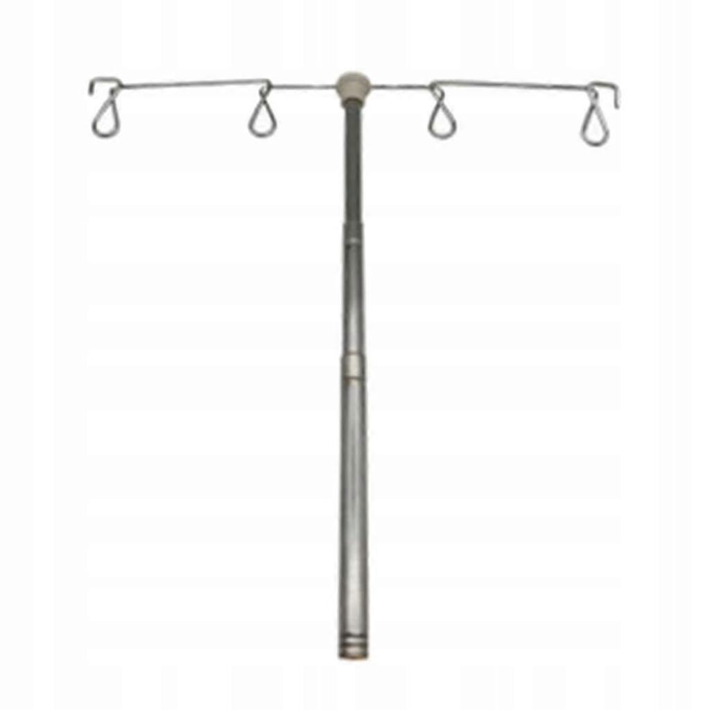 Telescopic Spool Holder With 4 Threads. Quilted Metal Thread Stand