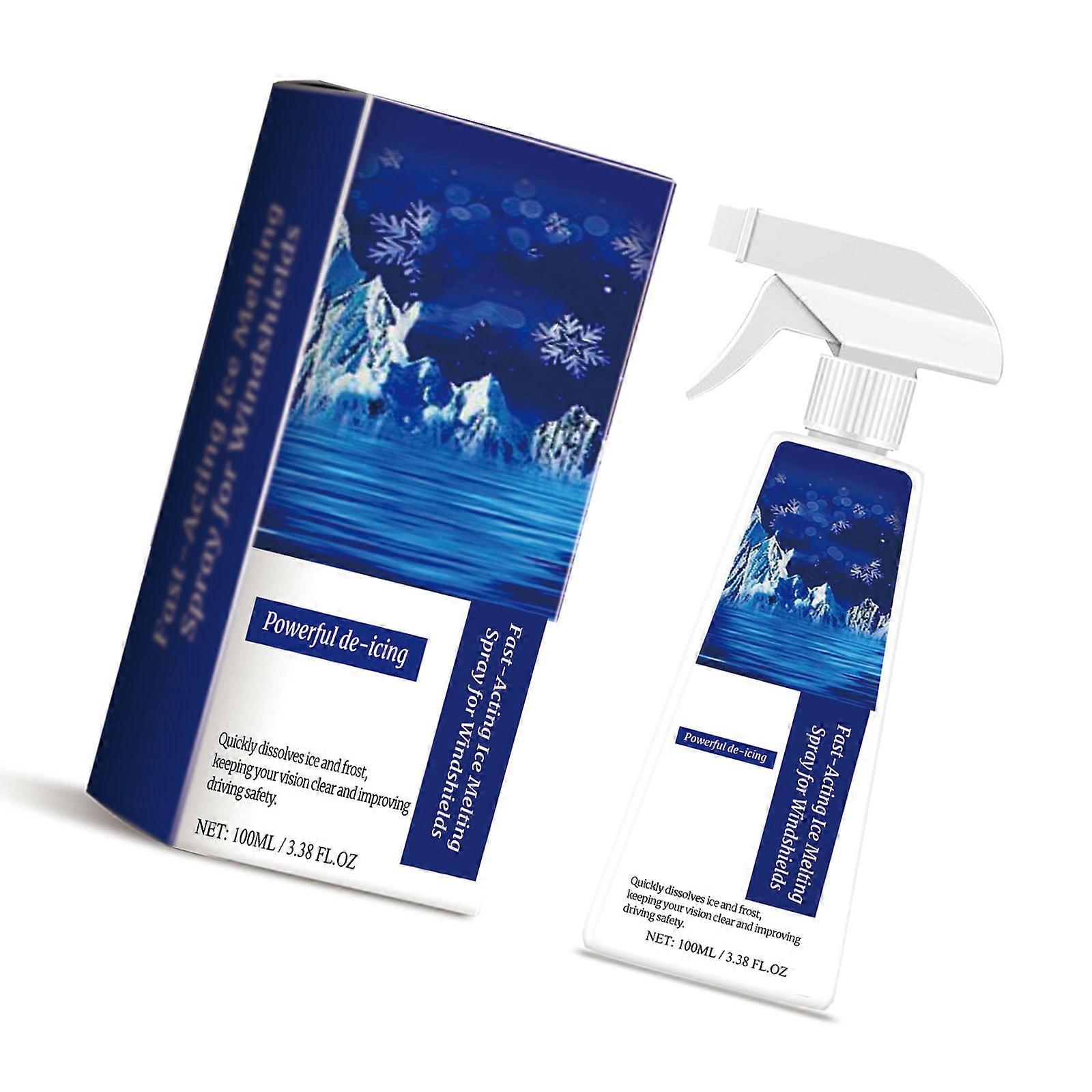 Car Windshield Deicer Sprayer Auto Windshield Deicer Defroster Ice Remover Sprayer Car Window De-icer Multicolor