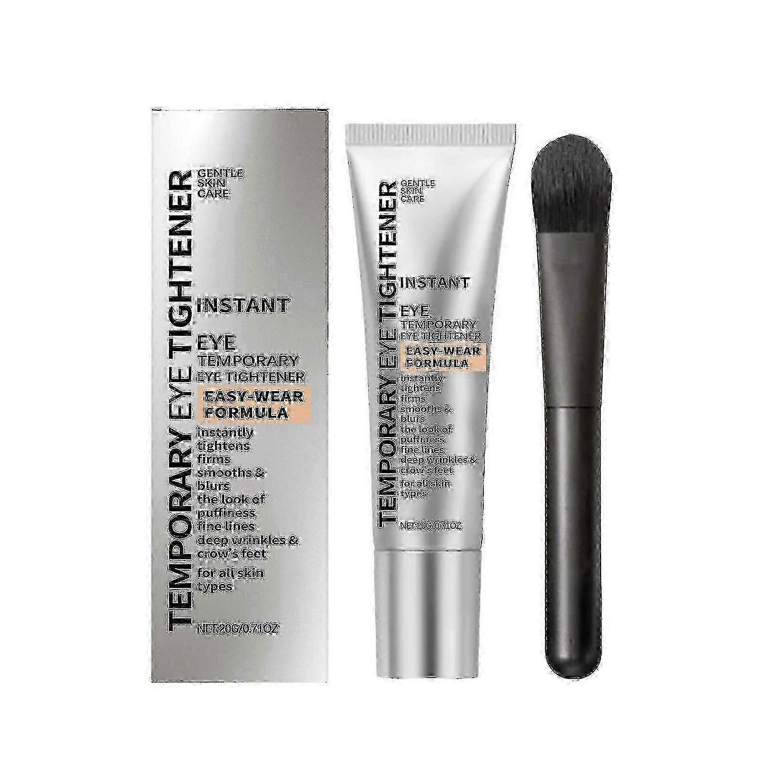 Improved Eye Cream: Instant Tightening for Puffiness, Dark Circles & Wrinkles, Anti-Aging for All Skin Types, Temporary Solution for