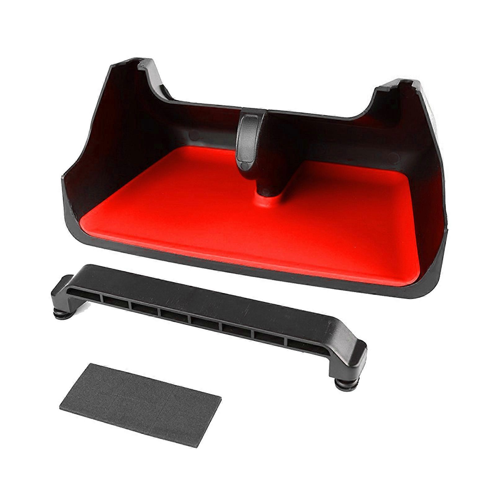 Odorless Car Center Console Insert Not Slip Lined Under Screen Organizers Simple Installation For Electric Car Multicolor