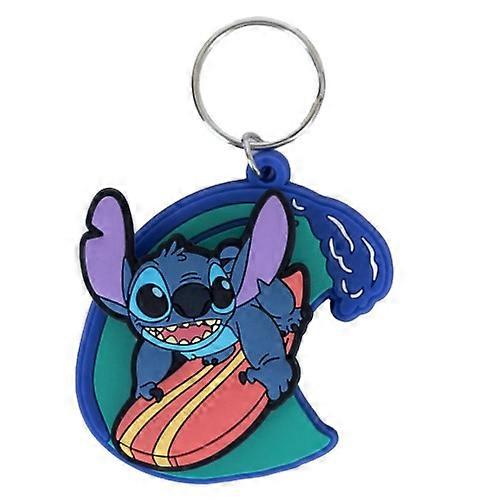Lilo & Stitch Surf PVC Stitch Keyring