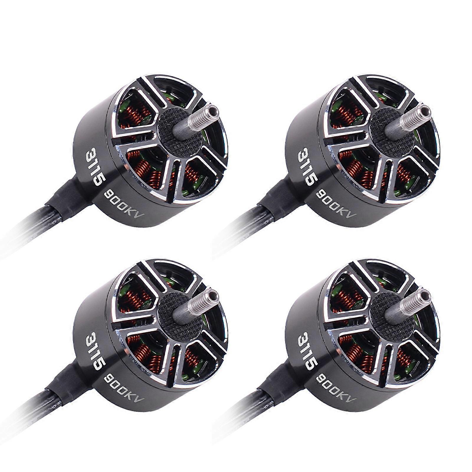 Lightweight 3115 900KV Brushless Motor for 9" 10" Quadcopters Long-distanced Drones Efficient and Powerful Motor Repair Multicolor