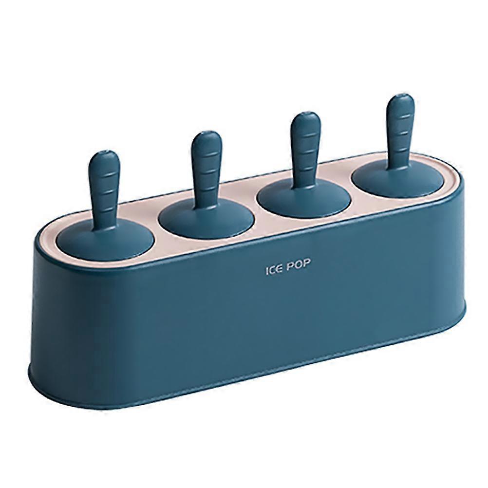 Ice Cream Mold 1Pcs Dark Blue for DIY Use Featuring Multi-Grid Efficiency