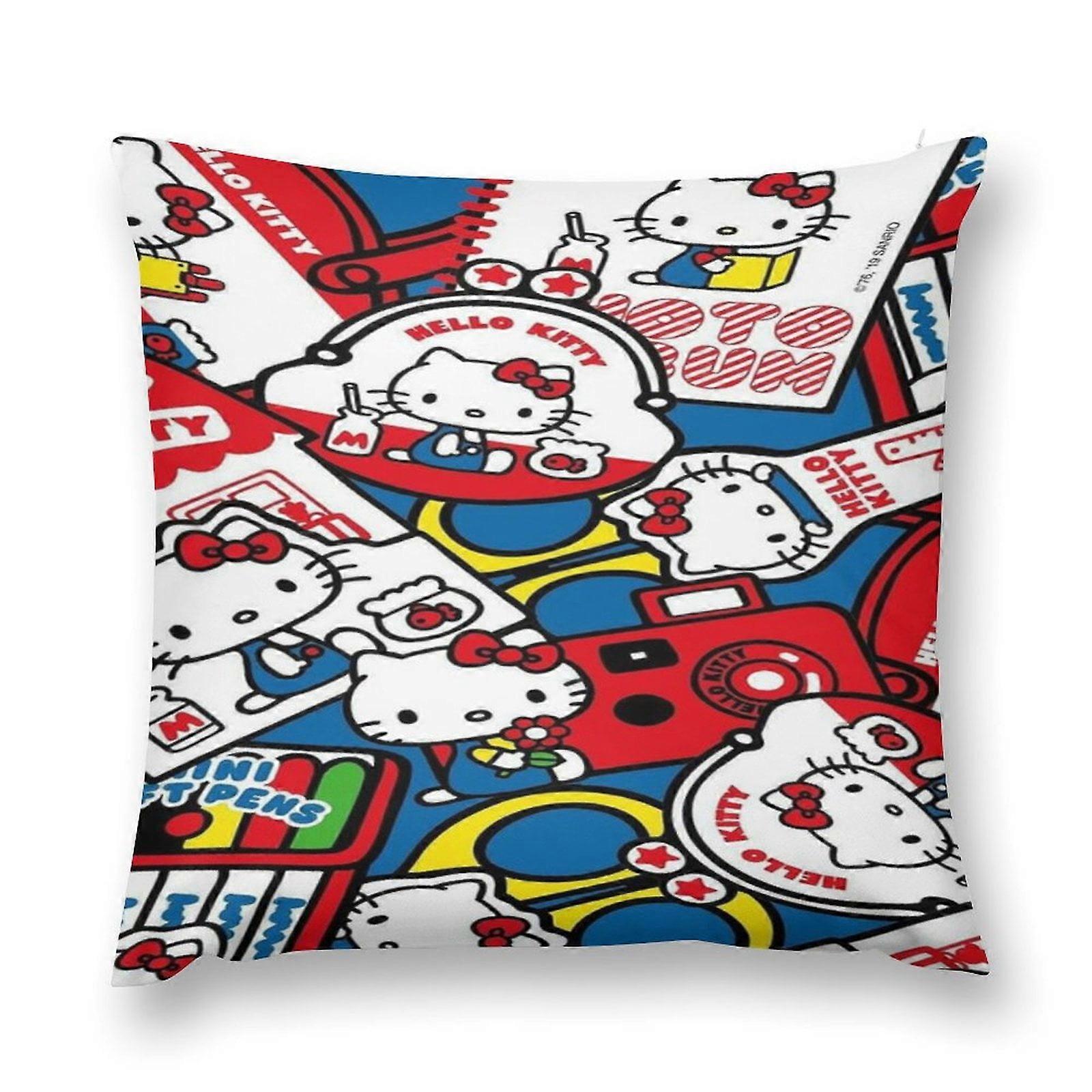 Hello Kitty Plush Pillow Case Throw Multisize Ultra-comfortable Pillowcase Cushion Anti-fouling Protective Cases