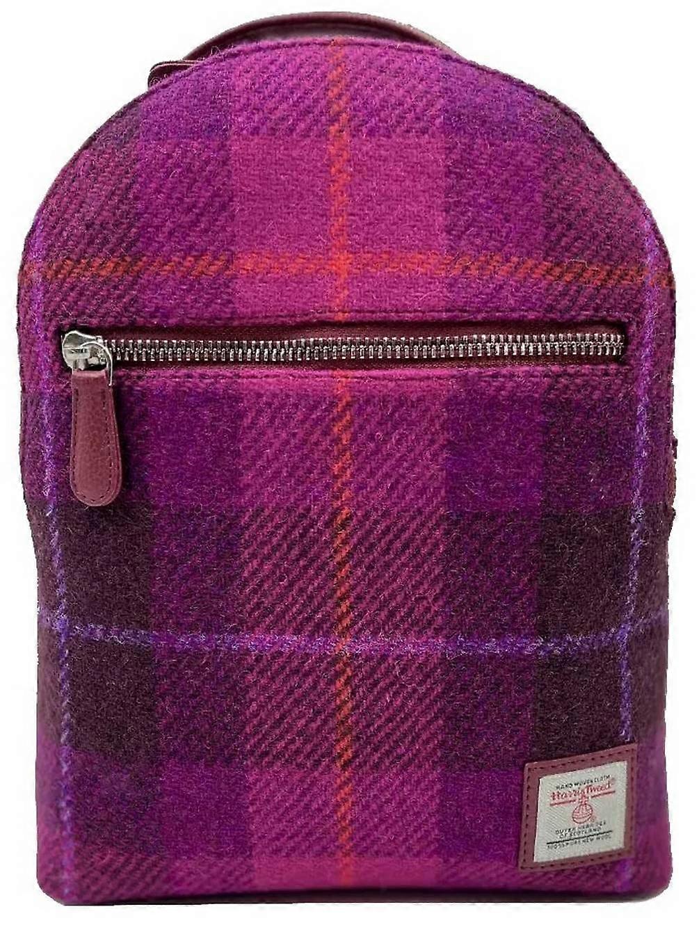 Maccessori Harris Tweed Backpack - Purple/Pink