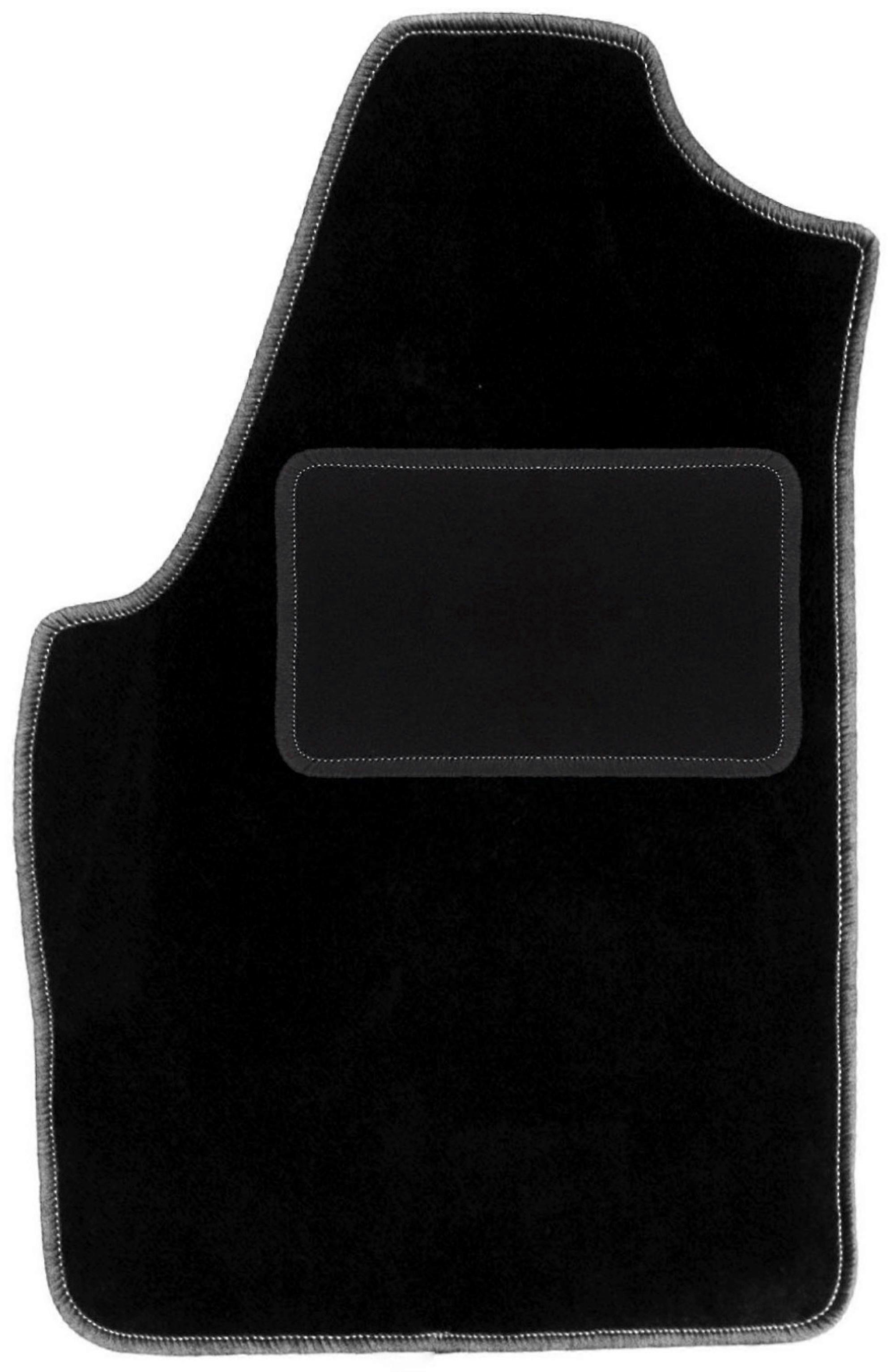 Sort førermåtte til: Fiat Idea minivan (2003-2010)