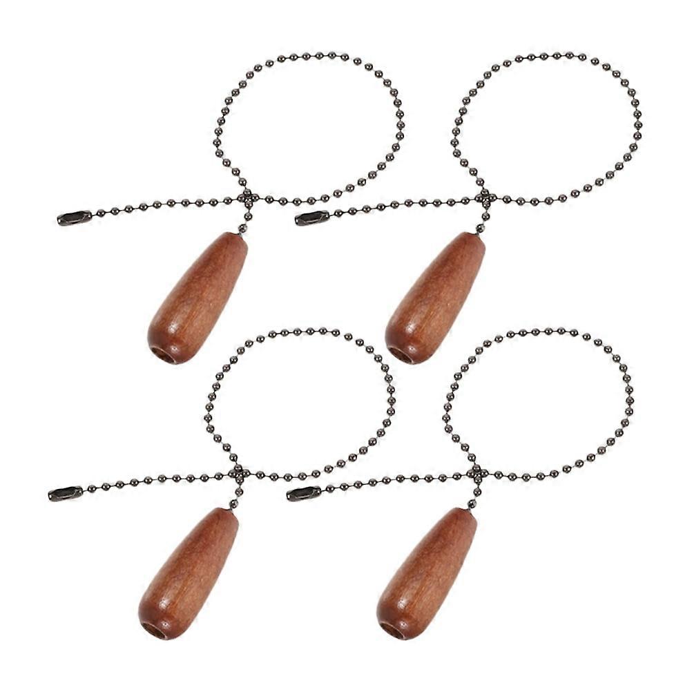4Pcs Ceiling Fan Pull Chain Ceiling Light Beaded Pull Chain Light Fixture Pulling Chain