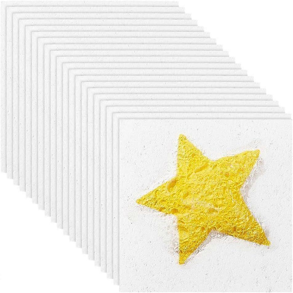 20pcs Foam Texture Papers Magic Painting Paper Square Foam Texture Sheets 3D Paint Papers White Cellulose Cards Blank Painting Paper for Paint DIY Art