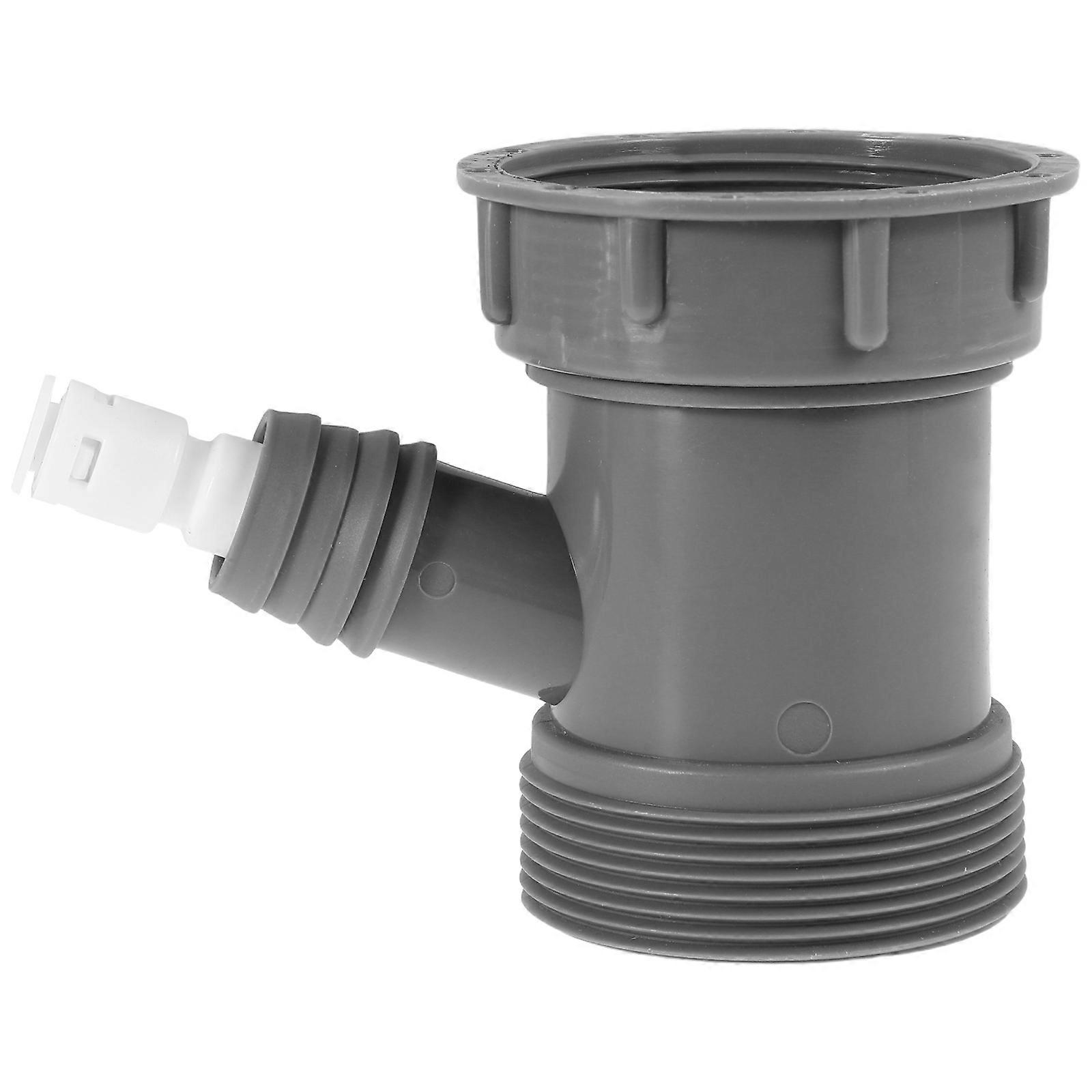 Kitchen Drain Connection Y-Shaped Overflow Connector with Strainer