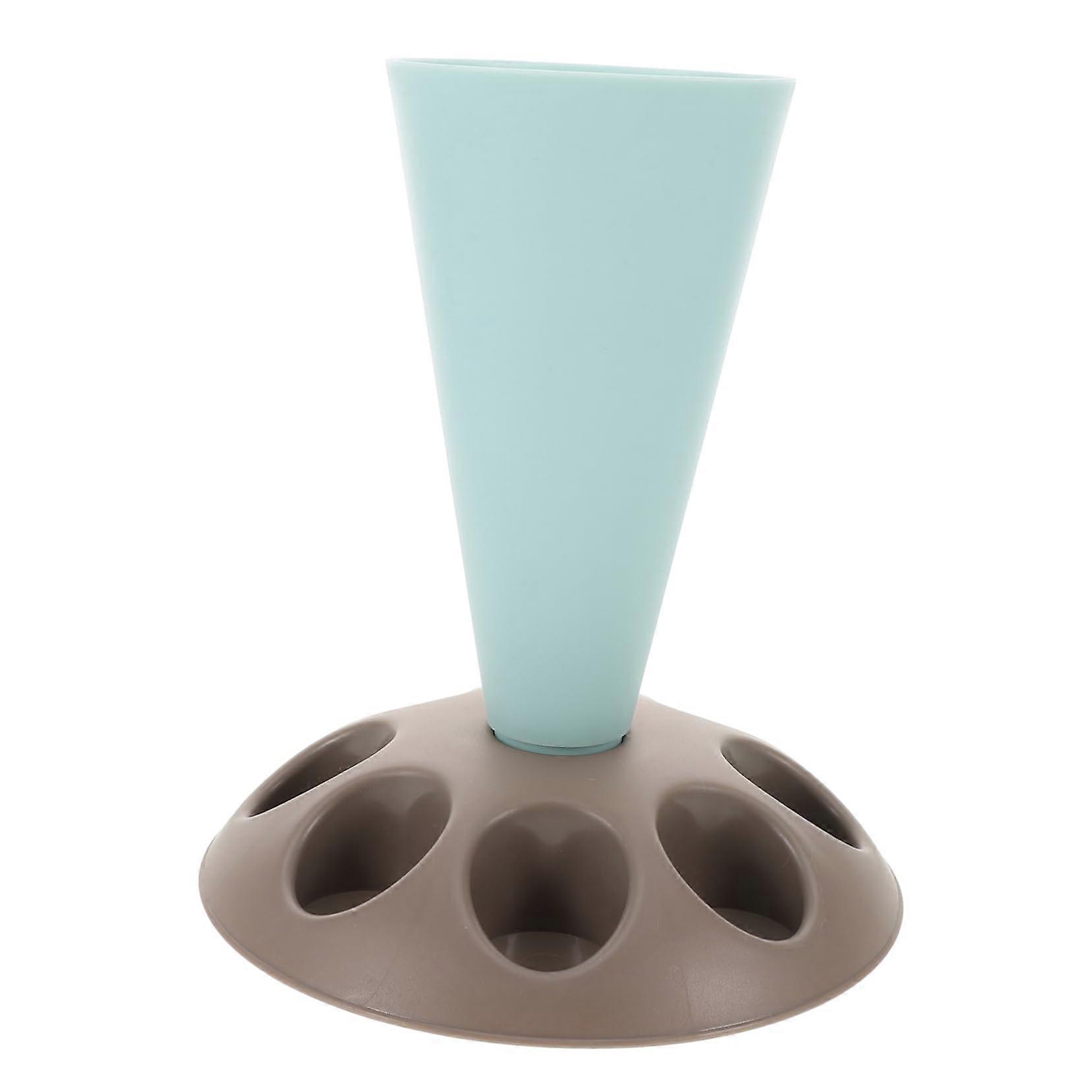 Cake Decorating Stand with Pastry Bag Drying Rack and Piping Tip Organizer for Baking