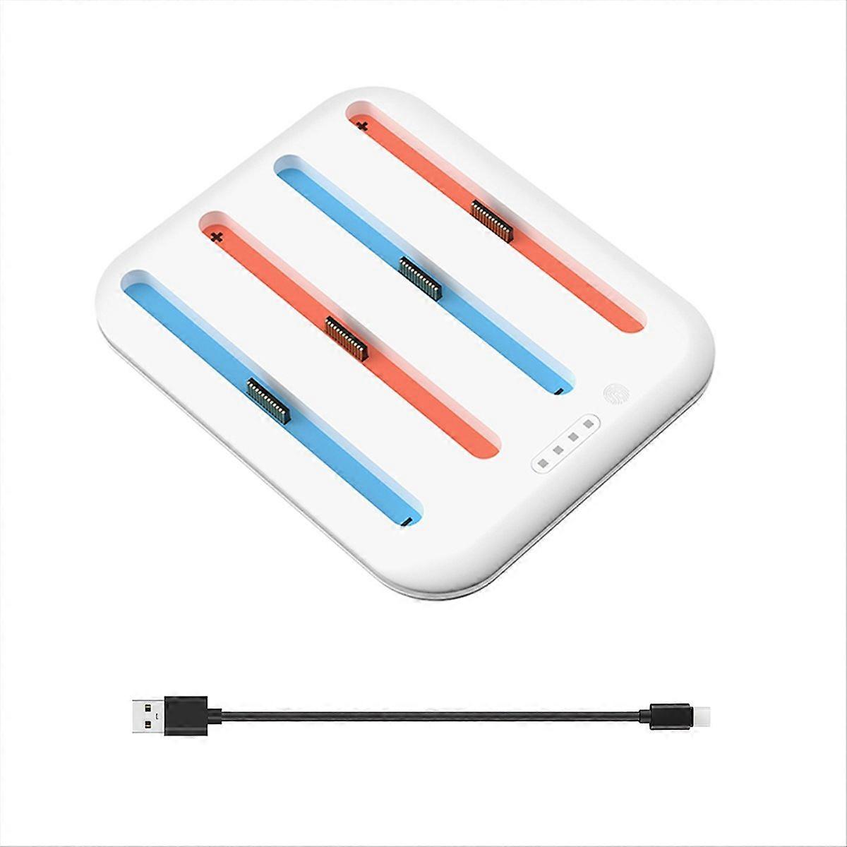 For Charging Dock with Charging Cable White