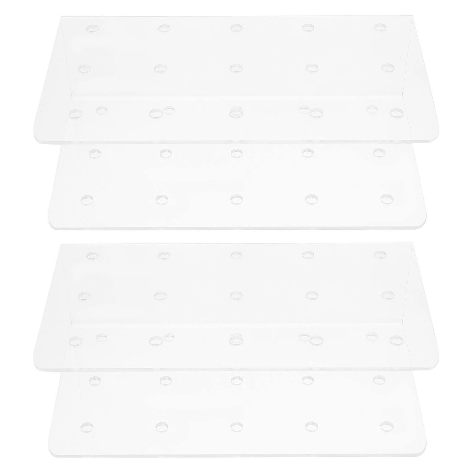 Transparent Lollipop Display Stand Acrylic for Storage Use 4Pcs