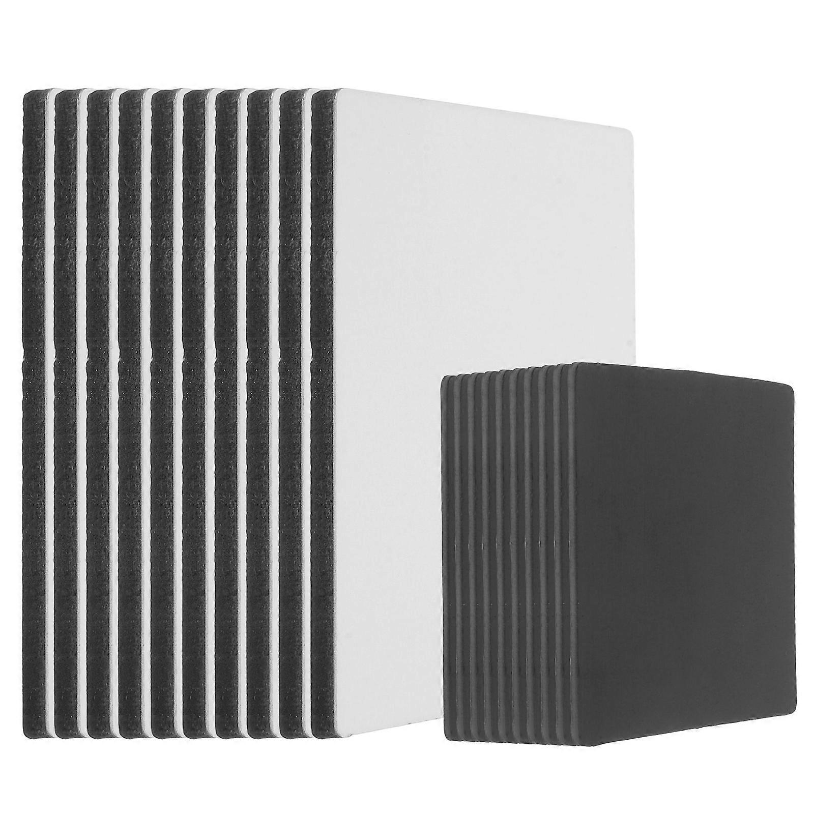 Blank Sublimated Refrigerator Magnet Rectangle for Decoration 10Pcs