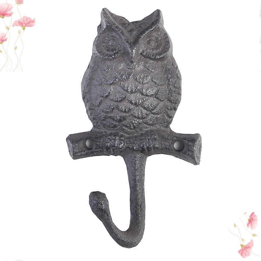 Black Hook for Home Use Durable Wall Hanging Perfect for Small Items 1pc