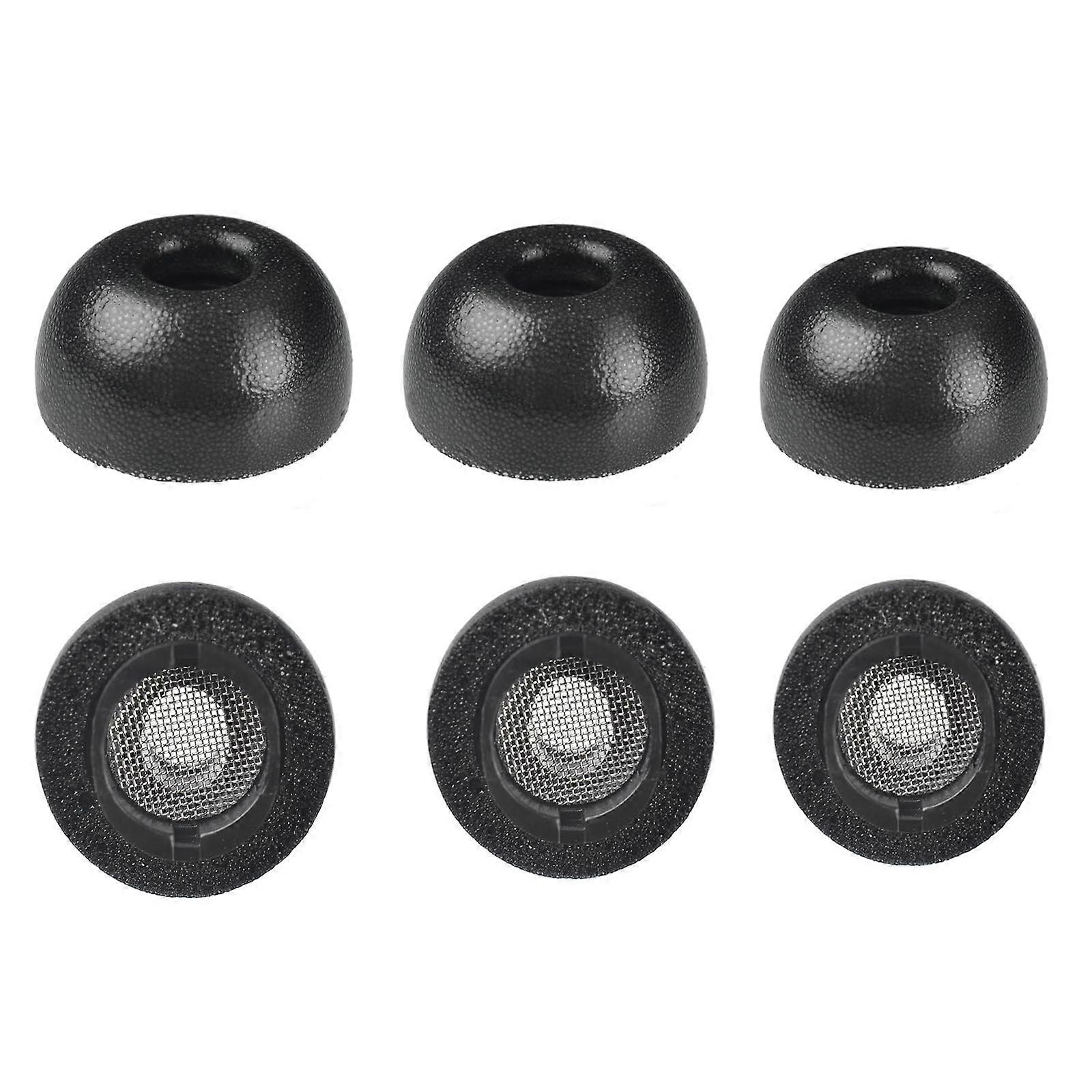 Superior Sound Seal Memory Foam Earbud Tips for Buds 3 Pro Small Medium Large Size Noise Isolation Earplugs