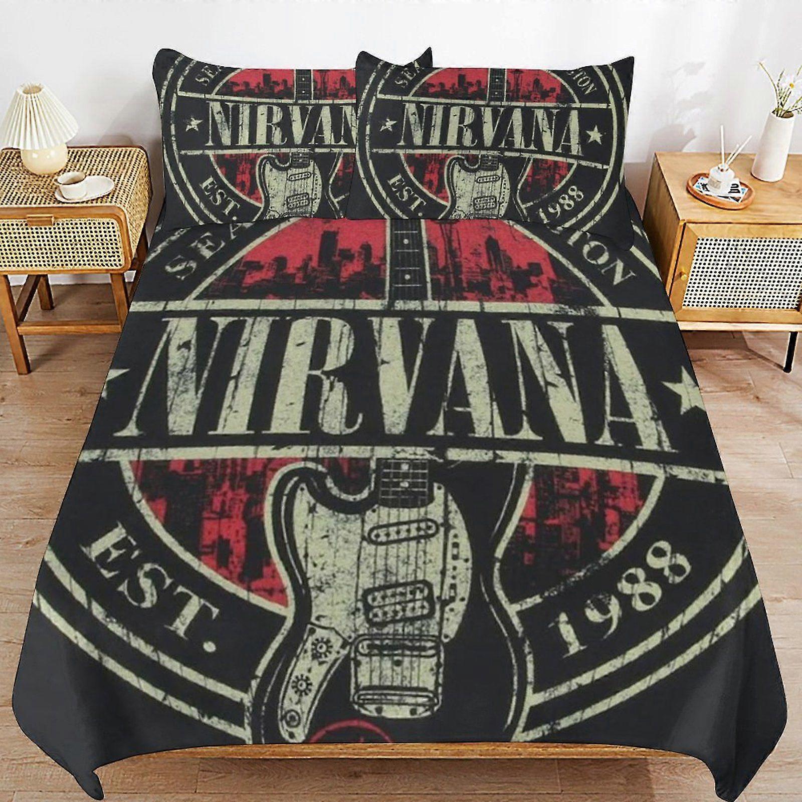 Nirvana Trådsäker Komforthantering Minimal Yta Dragkedja Passform Sovkit Påslakanset Stöd