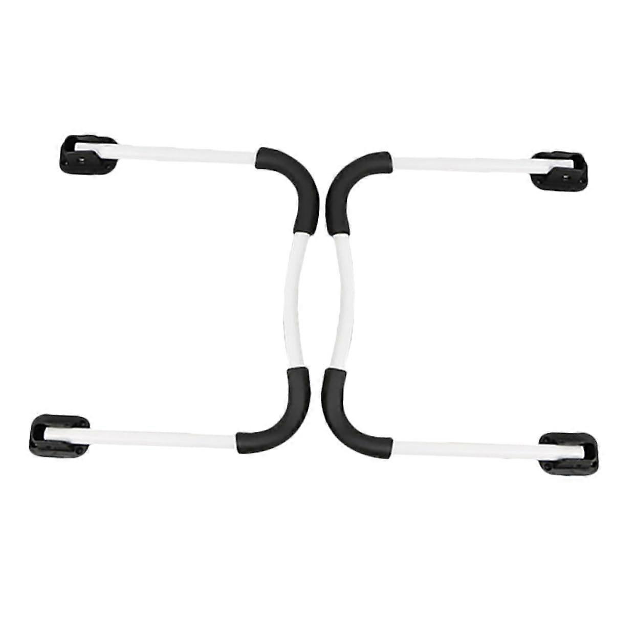 2pcs Heavy Duty Folding Table Legs with AntiSlip Rounded Base for Desks and Home Office