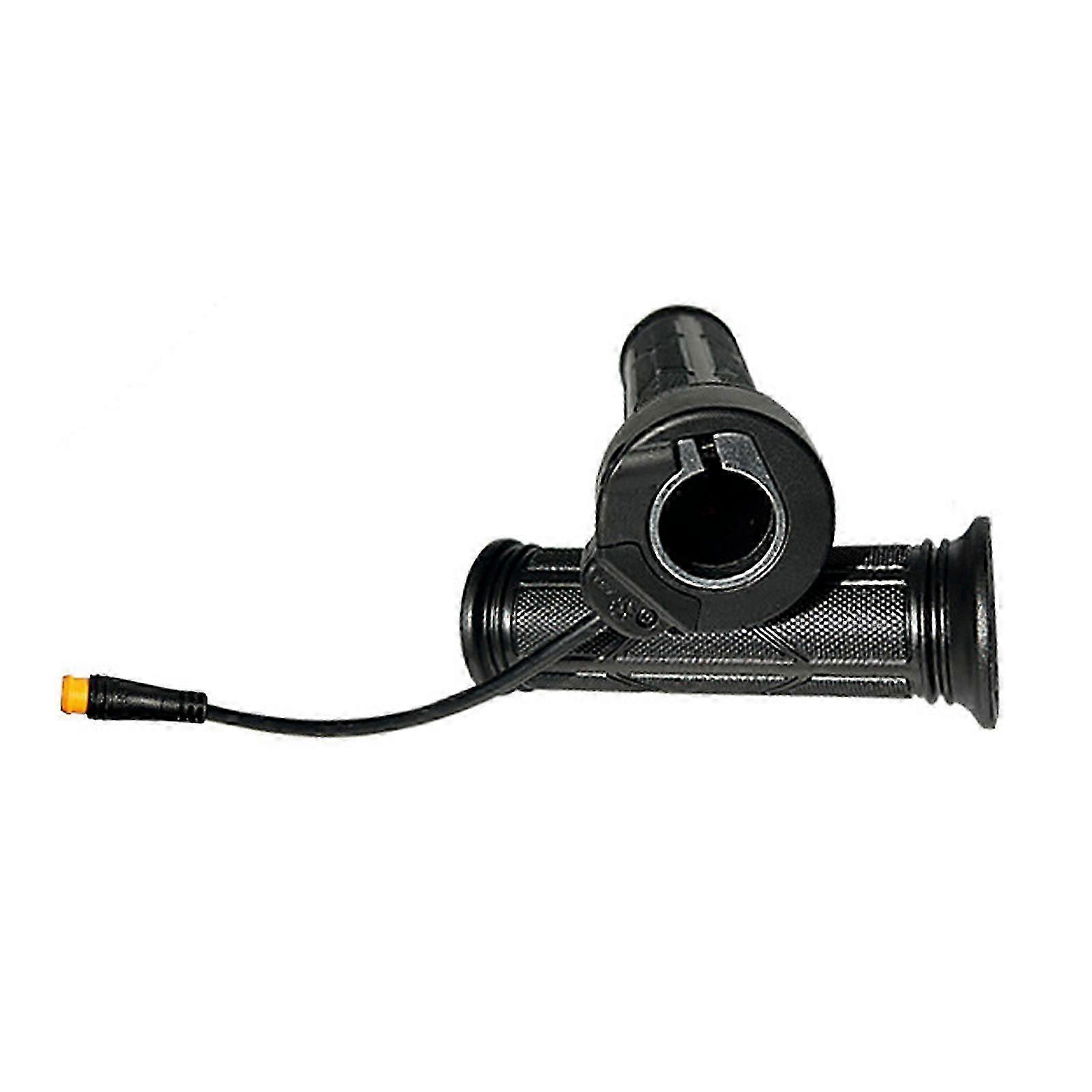 Shock Resistant Full Twist Throttle Grip for Bicycles E Bikes Tool Less Installation ABS Material Right Handle Throttle Cs fast