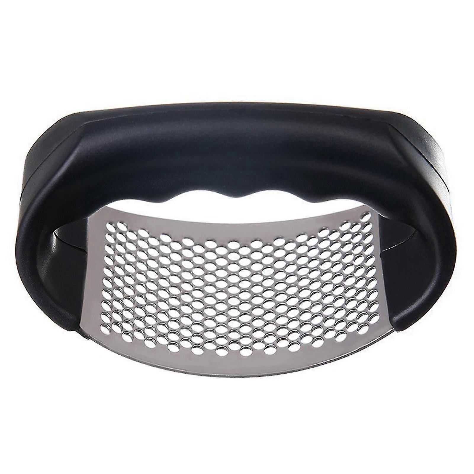 Garlic Crusher Labor-saving Sharp Blade Stainless Steel Multi-function Handheld Garlic Ginger Grinding Slicer Daily Use