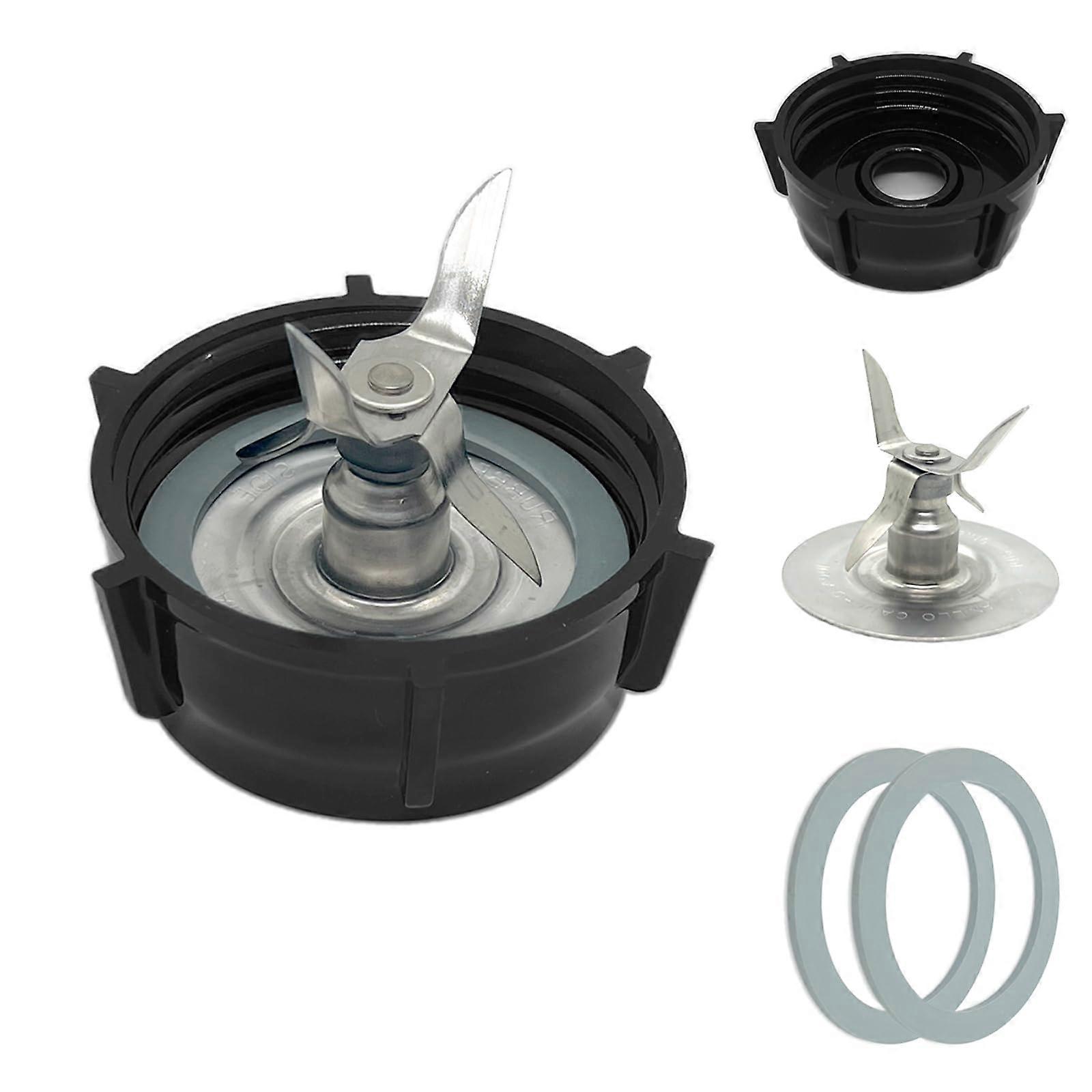 Replacement Blade with Ice Crushing Performance, Jar Base Cap and Gasket Set for Oster Blender