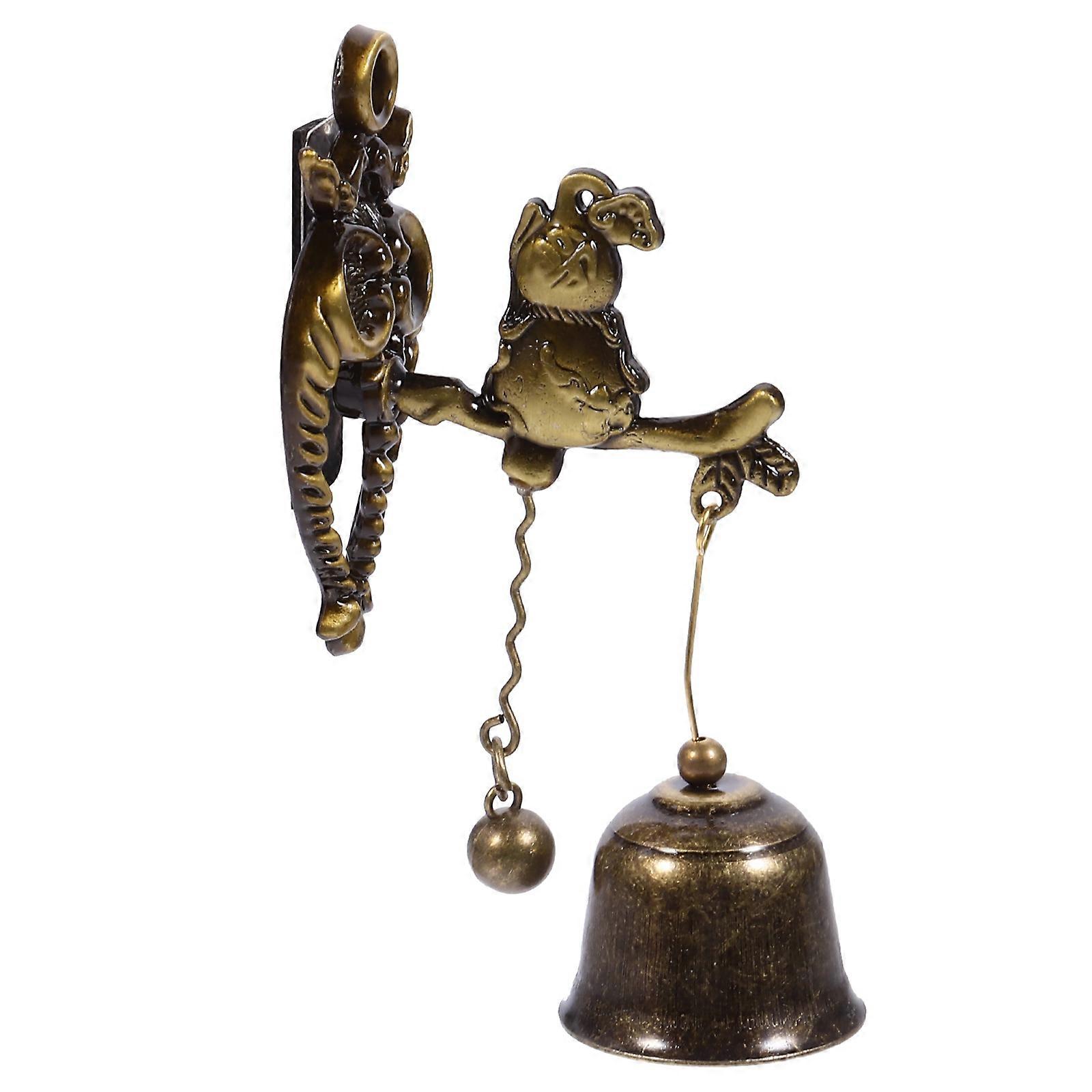 Retro Animal Door Bell for Decor Decorative Alloy