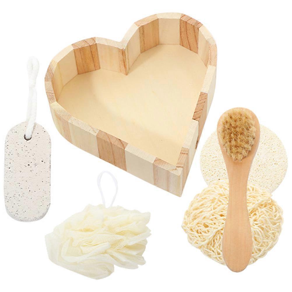 Body Cleaning Tool Shower Body Scrubber Kit for Bath Use 3Sets