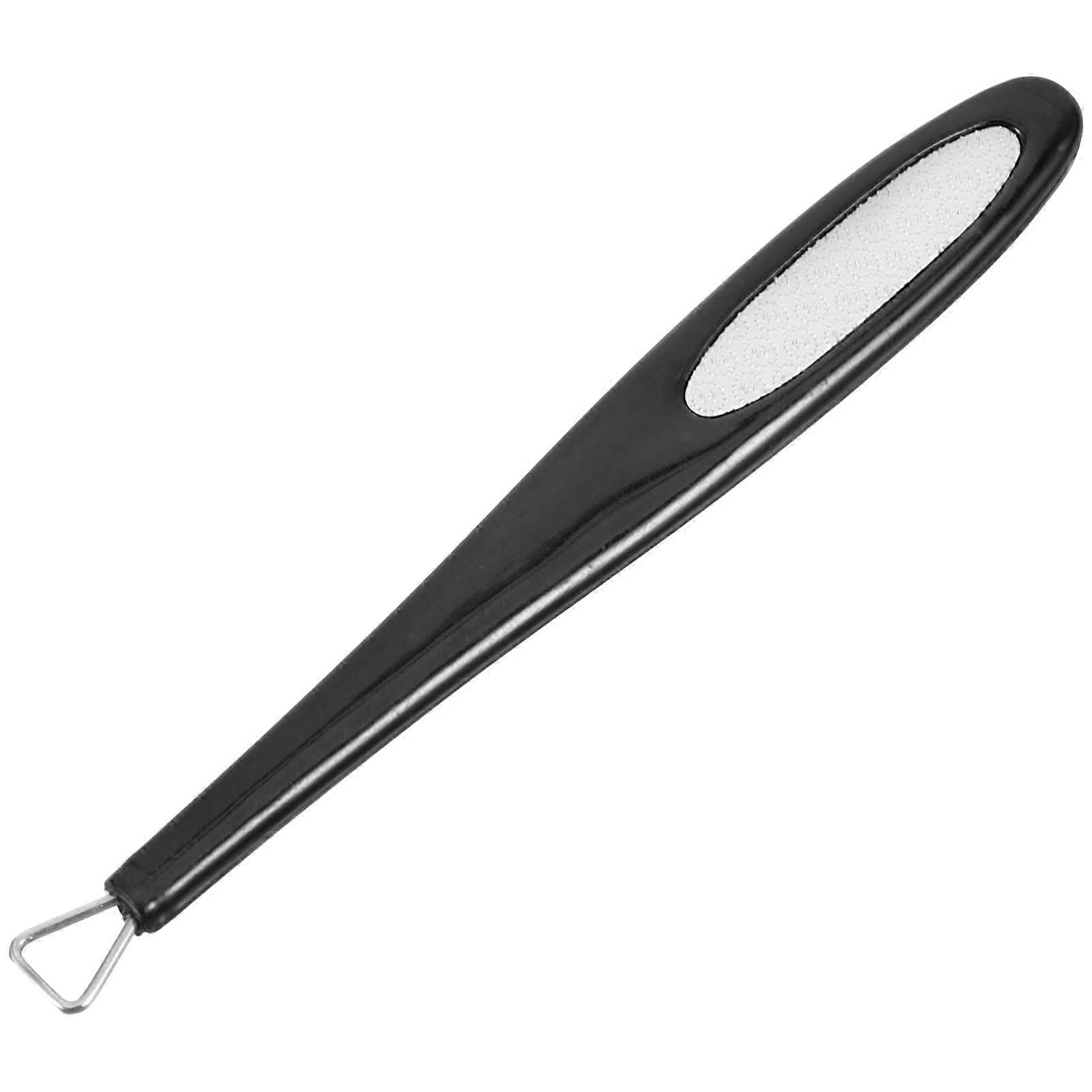 Cuticle Pusher Stainless Steel Tool for Precise Cuticle Removal with Ergonomic Plastic Handle